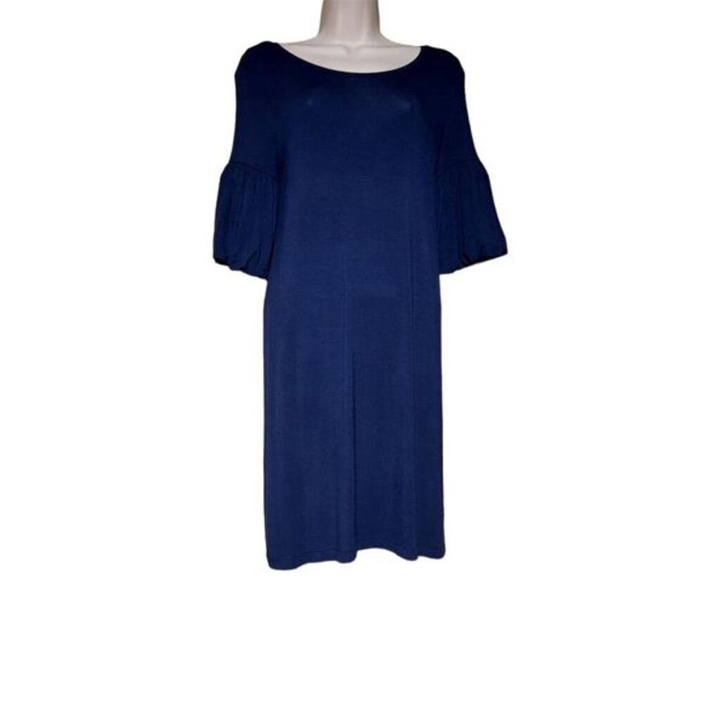 Lilly Pulitzer Lindell Dress XS Blue Long Sleeve Short Women's Dress